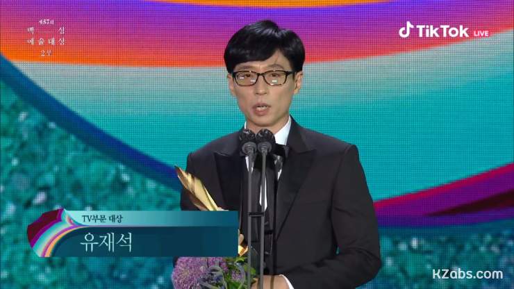 Baeksang Arts Awards 2021 57th Winner Television (Grand Prize-Yoo jae seok)