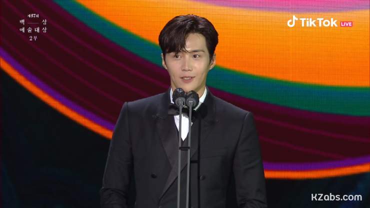 57th Baeksang Arts Awards 2021 Tiktok Popularity Award (Male) Kim Seon Ho