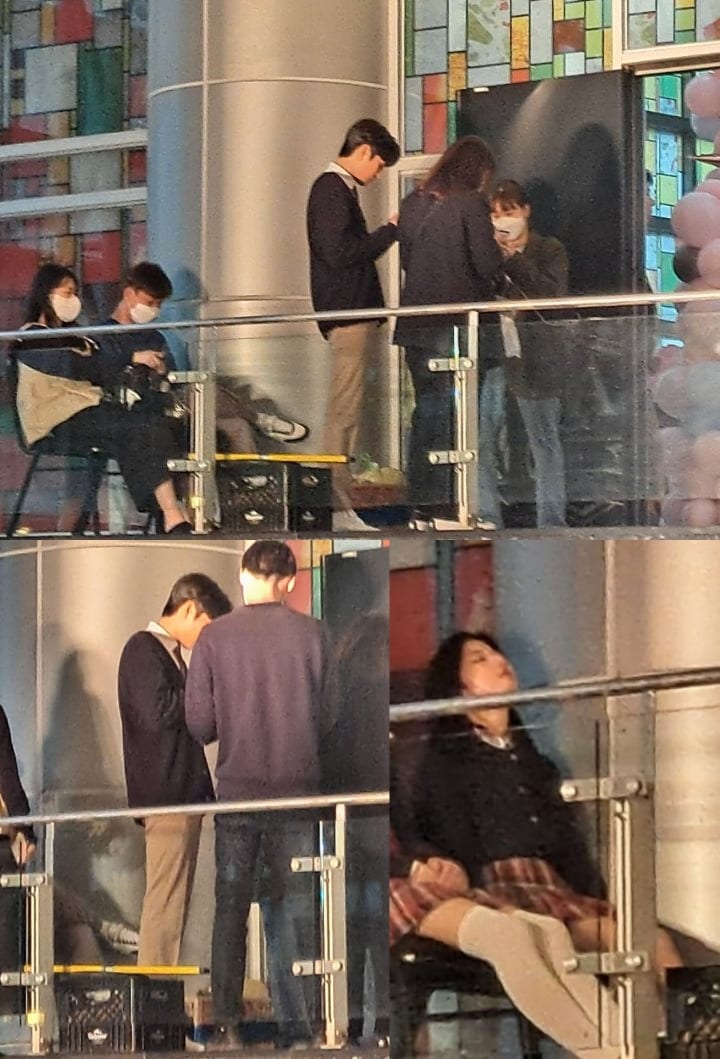 เบื้องหลัง คิมยองแด (จูซอกฮุน) กับ คิมฮยอนซู (แบโรนา) ใน The Penthouse ss 3