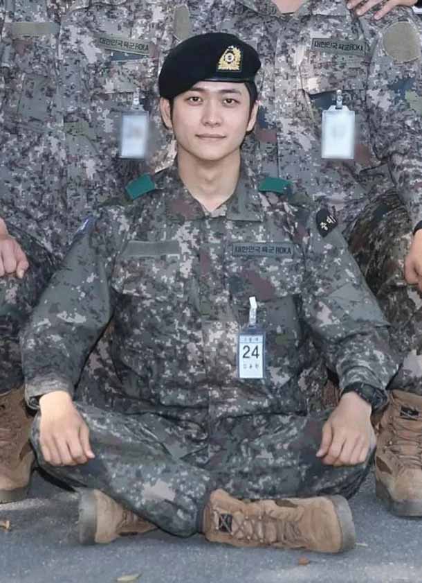 คังแทโอ เข้ากรม